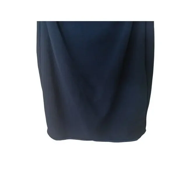 Dress the Population Jade Cutout Bodycon Dress XS Navy Long Sleeve Party - Picture 4 of 14
